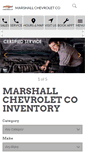 Mobile Screenshot of marshallchevrolet.com